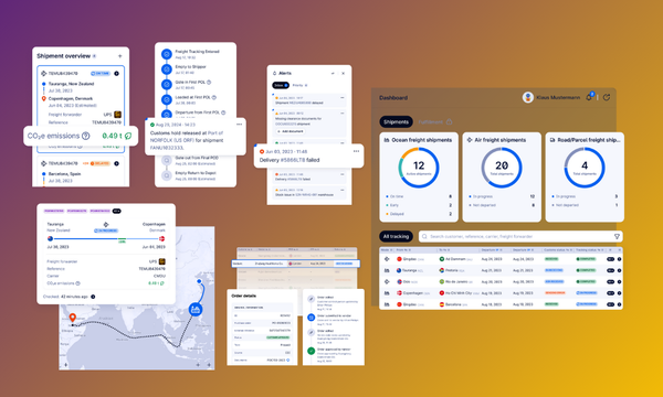Ocean, Air, Trucking and Warehouse Visibility Platform